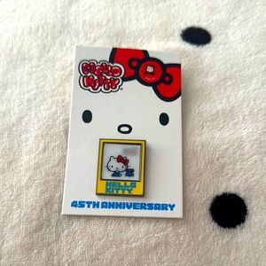Hello Kitty 45th Anniversary Pin